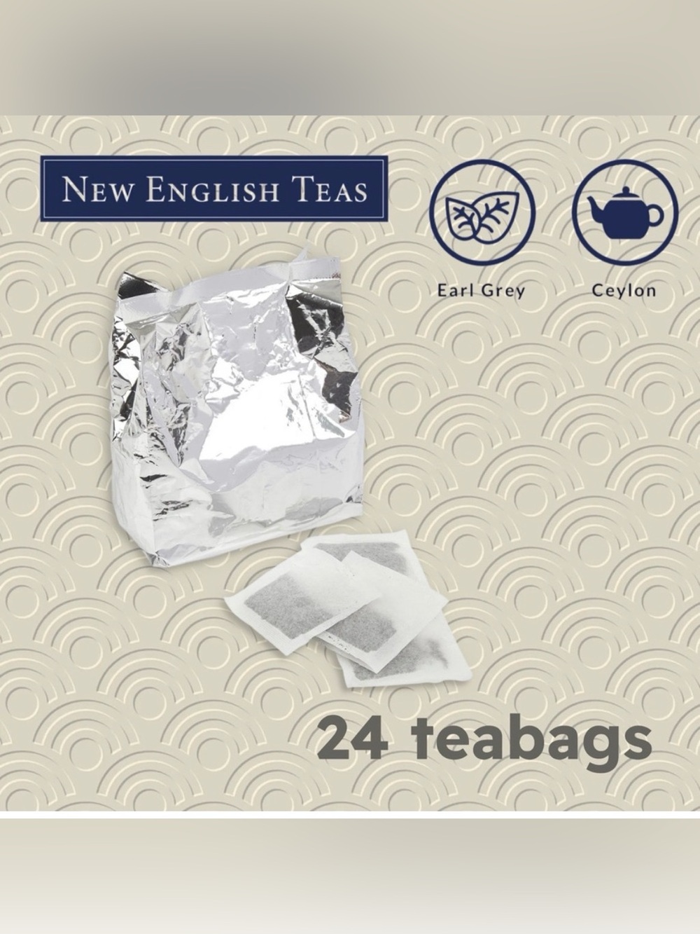 💚2/15$🇬🇧🆕NWT NEW ENGLISH TEAS | 24 teabags | Cozy times with Earl grey